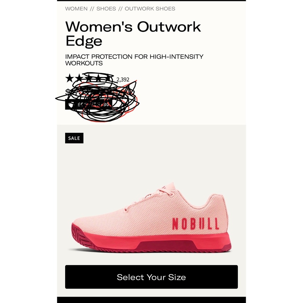 Nobull WOMENS outwork edge - Picture 5 of 5